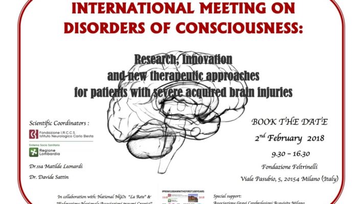 INTERNATIONAL MEETING ON DISORDERS OF CONSCIOUSNESS